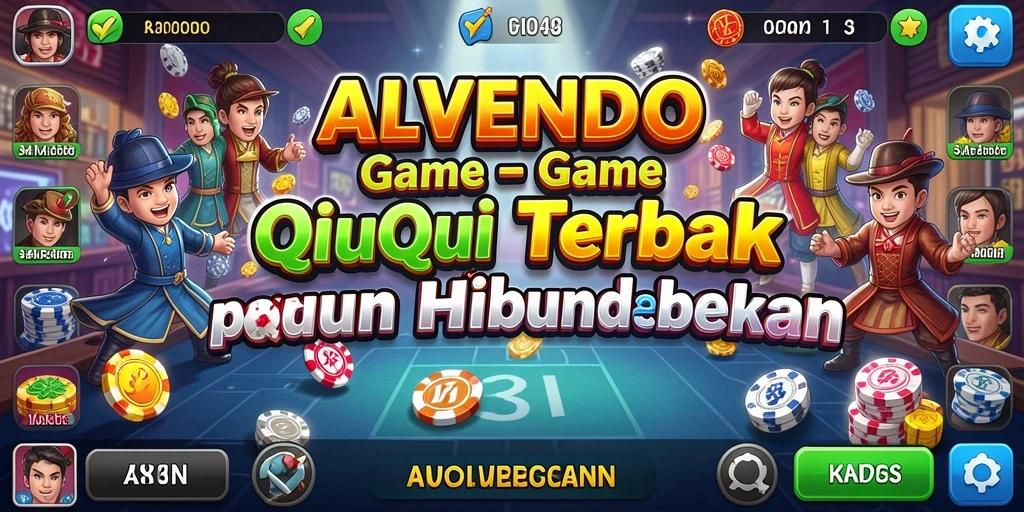 Tampilan gameplay QiuQiu yang menarik dari ALVENDO.