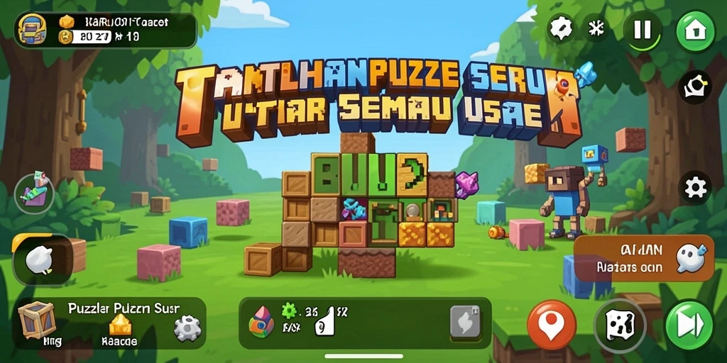 Tampilan gameplay BARU01 yang menarik dan menantang.