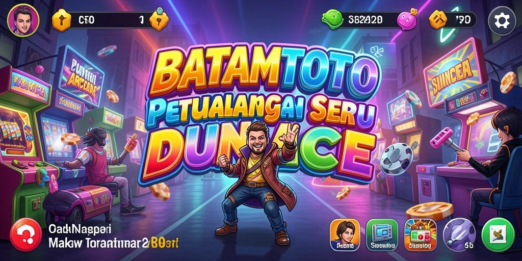 Screenshot menunjukkan pemain beraksi di level menantang BATAMTOTO.