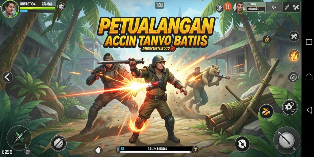 Tangkapan layar menampilkan aksi mendebarkan dalam DIREKTURTOTO.