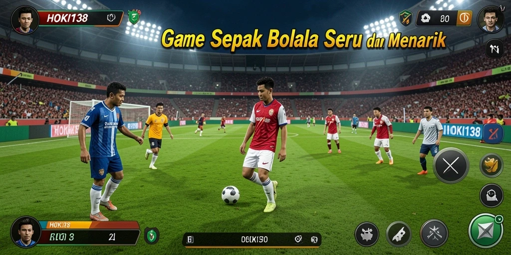 Gameplay HOKI138 yang menarik dan menantang dalam dunia sepak bola.