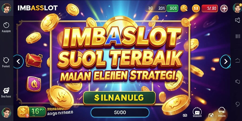 Tampilan gameplay menarik dari IMBASLOT dengan tema slot yang bervariasi.
