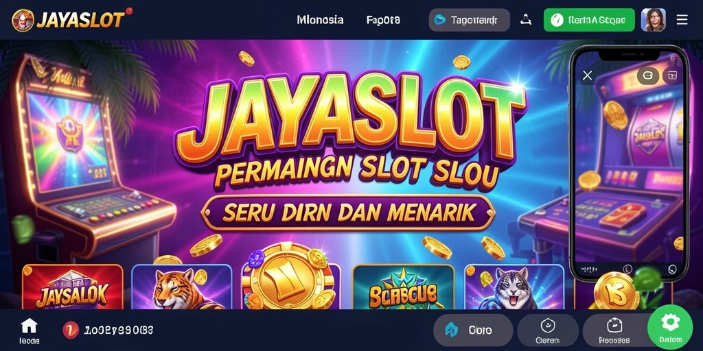 Screenshot gameplay JAYASLOT menampilkan momen menegangkan saat memutar gulungan.