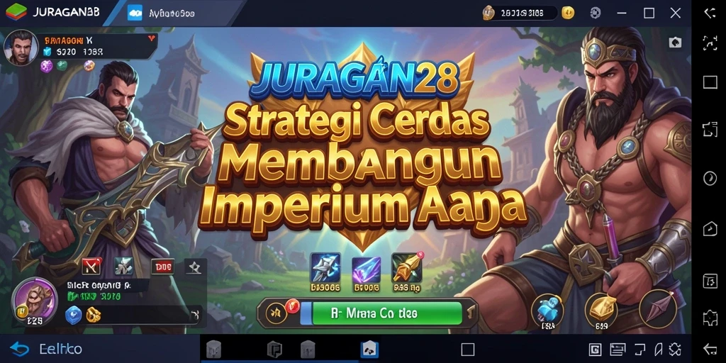 Screenshot JURAGAN28 menampilkan pertempuran strategi yang mendebarkan.