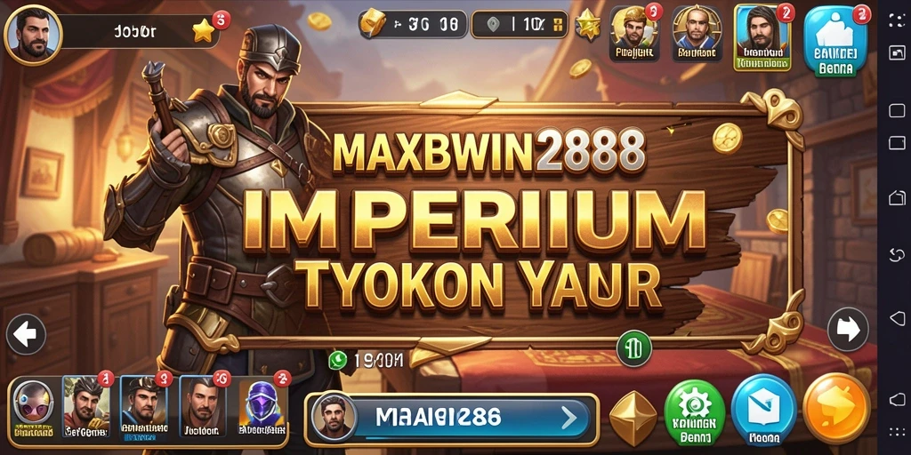 Tampilan gameplay Tycoon yang menarik dan interaktif.