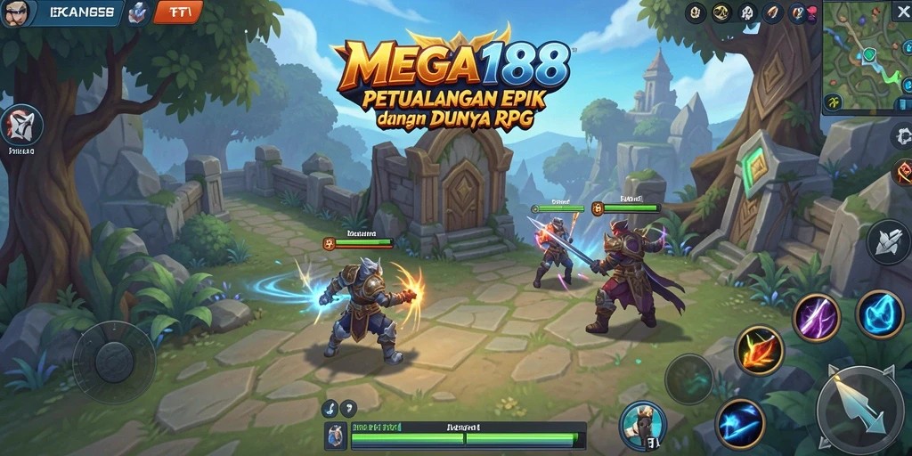 Gameplay seru di dunia RPG yang penuh petualangan.
