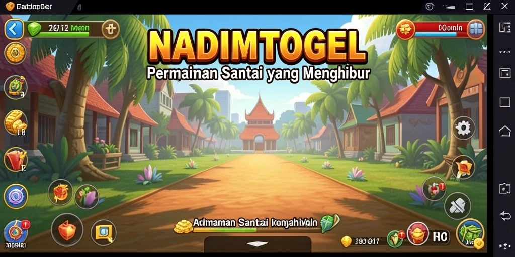 Tampilan gameplay NADIMTOGEL yang menarik dan menghibur.