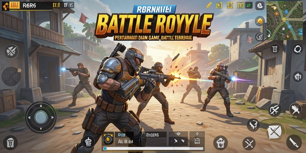 Tampilan gameplay R6R6 yang seru dan mendebarkan.