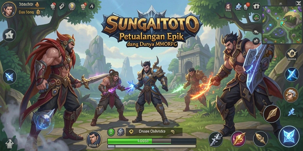 Screenshot dari gameplay SUNGAITOTO yang menampilkan aksi seru.